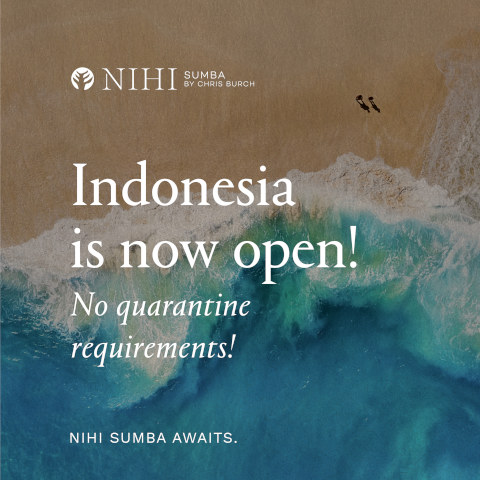Indonesia is open!