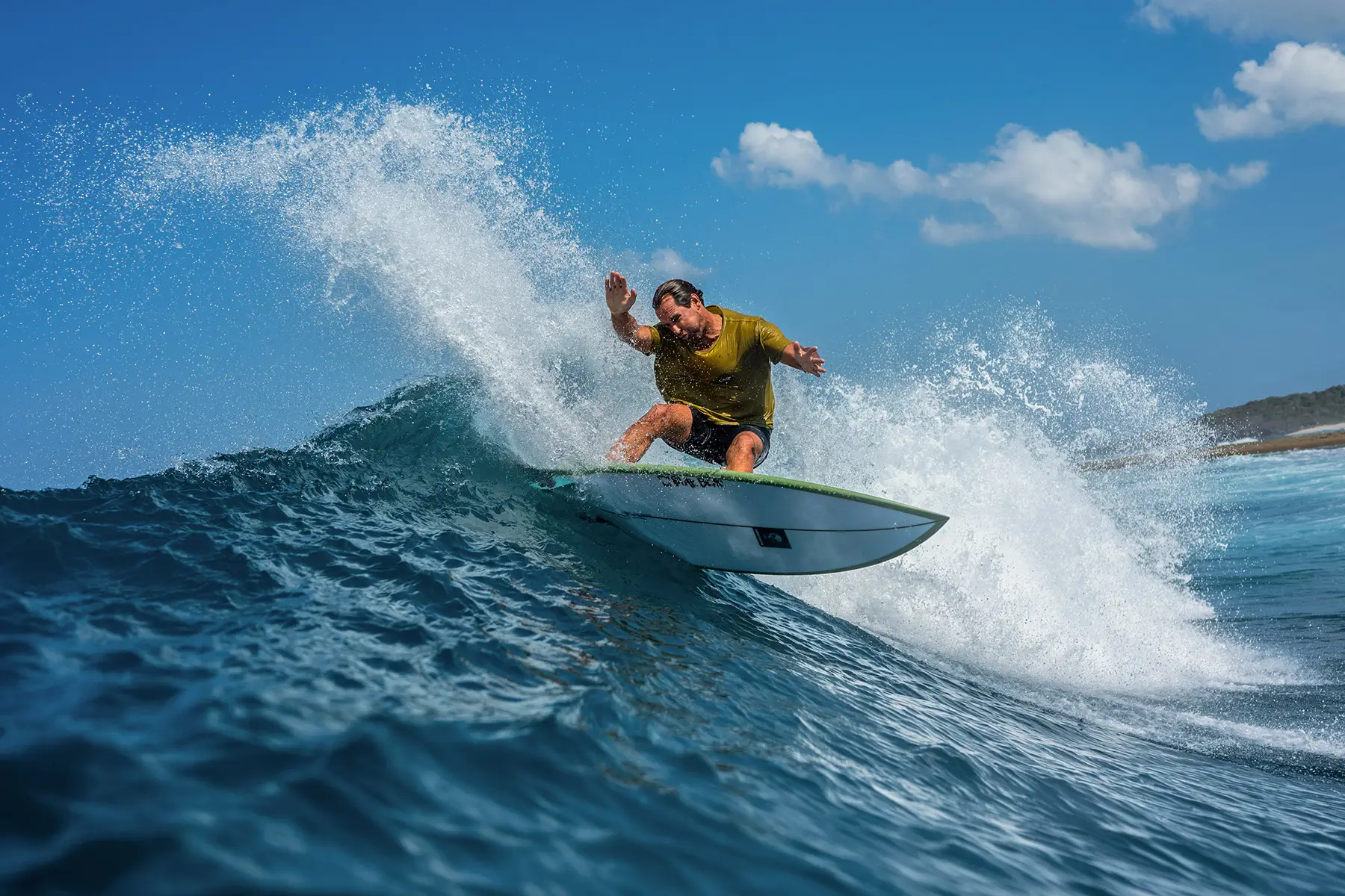 Surfing At Nihi Rote