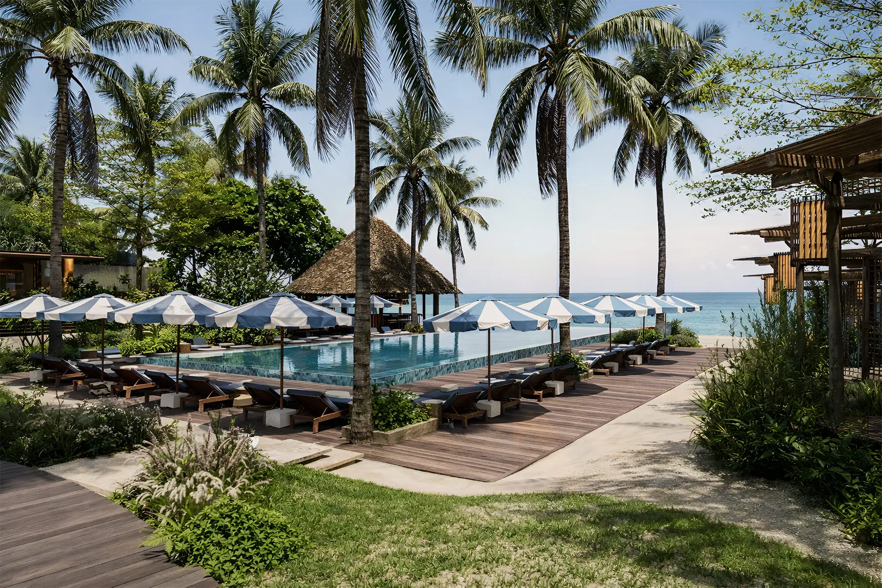 Ombak Restaurant Nihi Rote