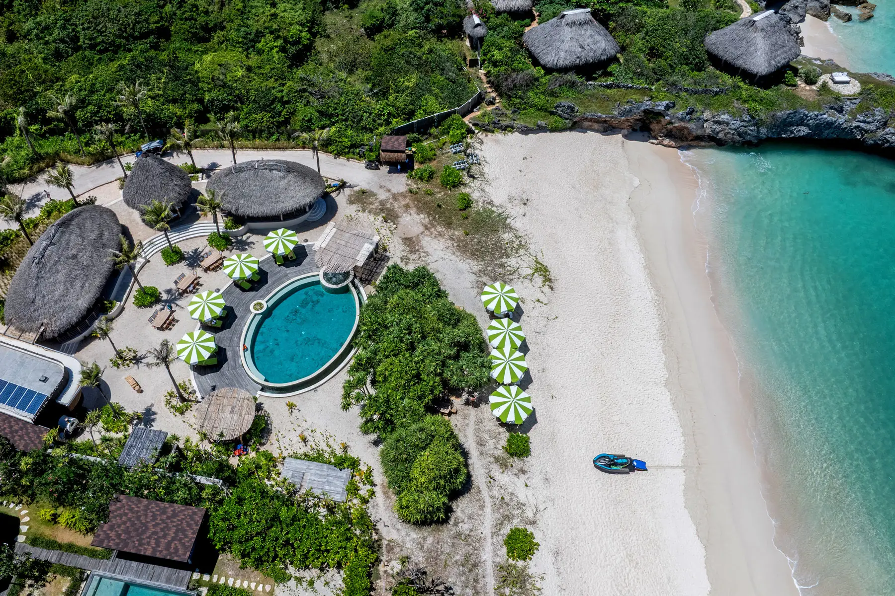 Nammo Beach Club Nihi Rote Aerial View 2