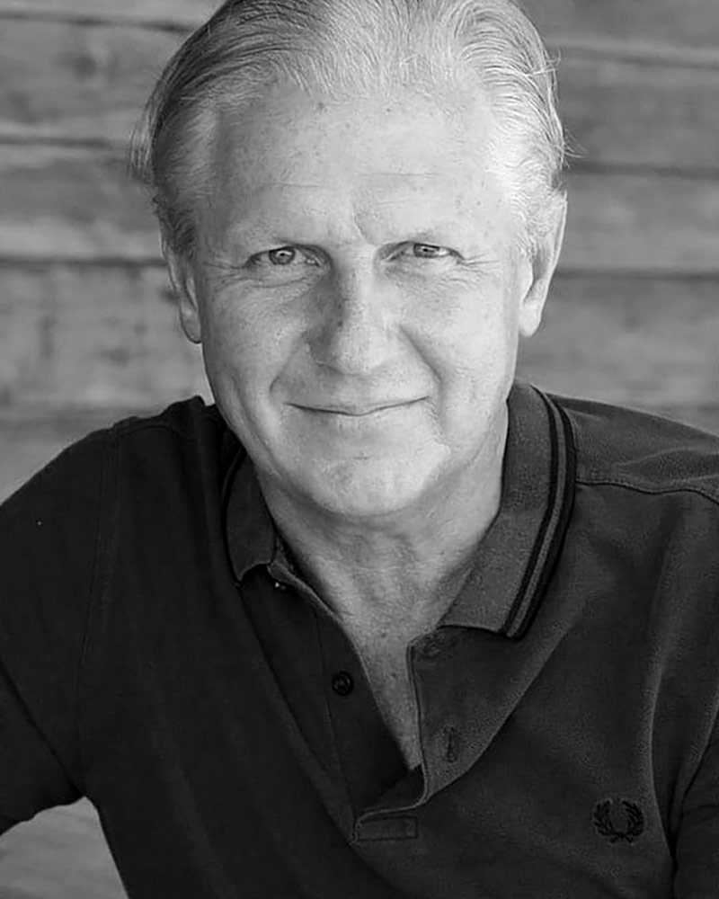 Portrait of James McBride, Co-Founding Partner and CEO of NIHI, whose visionary leadership alongside Chris Burch transformed NIHI Sumba into an award-winning resort rooted in purpose and sustainability.