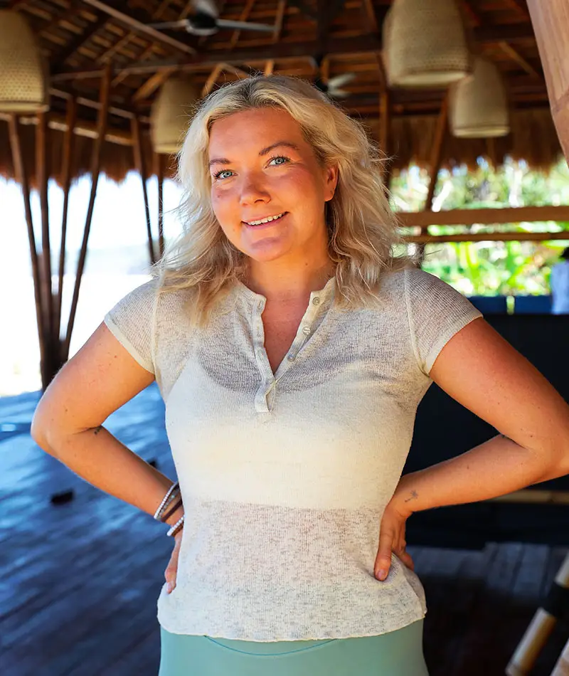 Emilie Nyman, a native of Norway, offers a wealth of expertise in wellness and health cultivated through her global adventures.