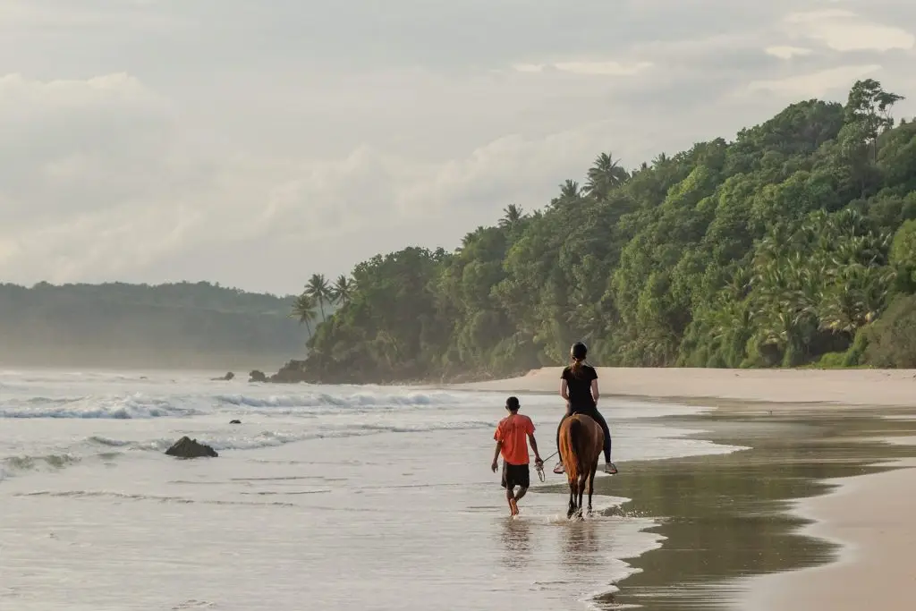 Horse Riding Lesson At Nihiwatu Beach