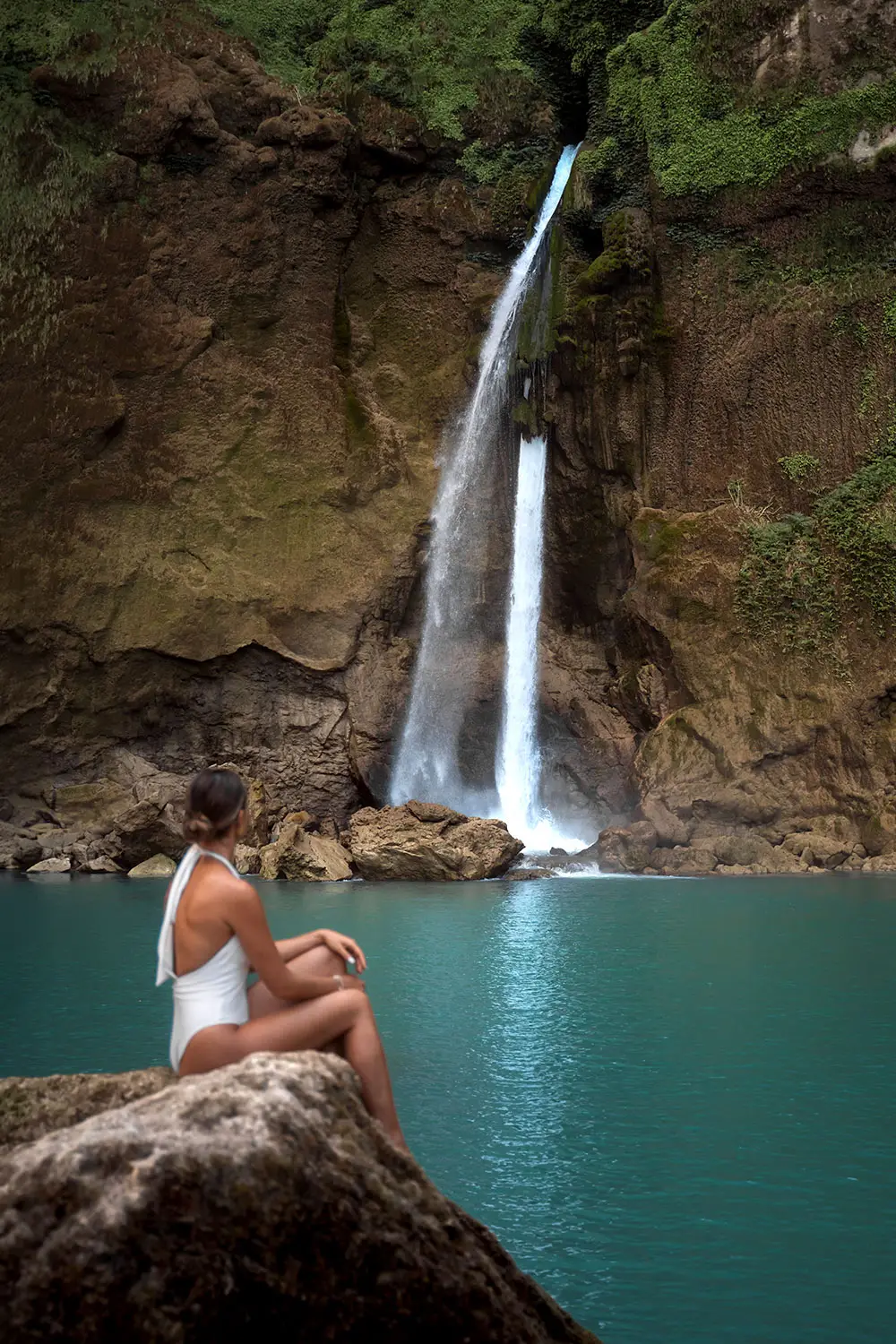 Blue Waterfall Sumba Island