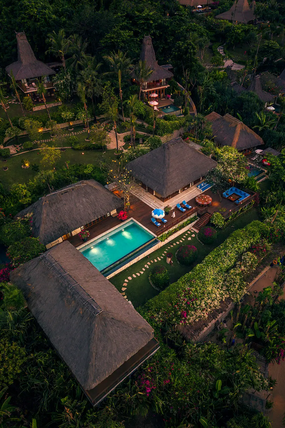 Raja Mandaka Villa Aerial View Nihi Sumba