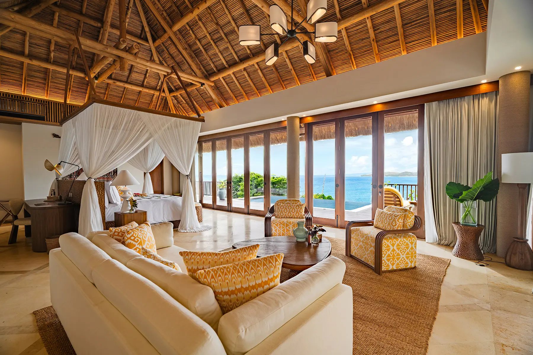 Nihi S1umba Hillrise Villa Bedroom 1