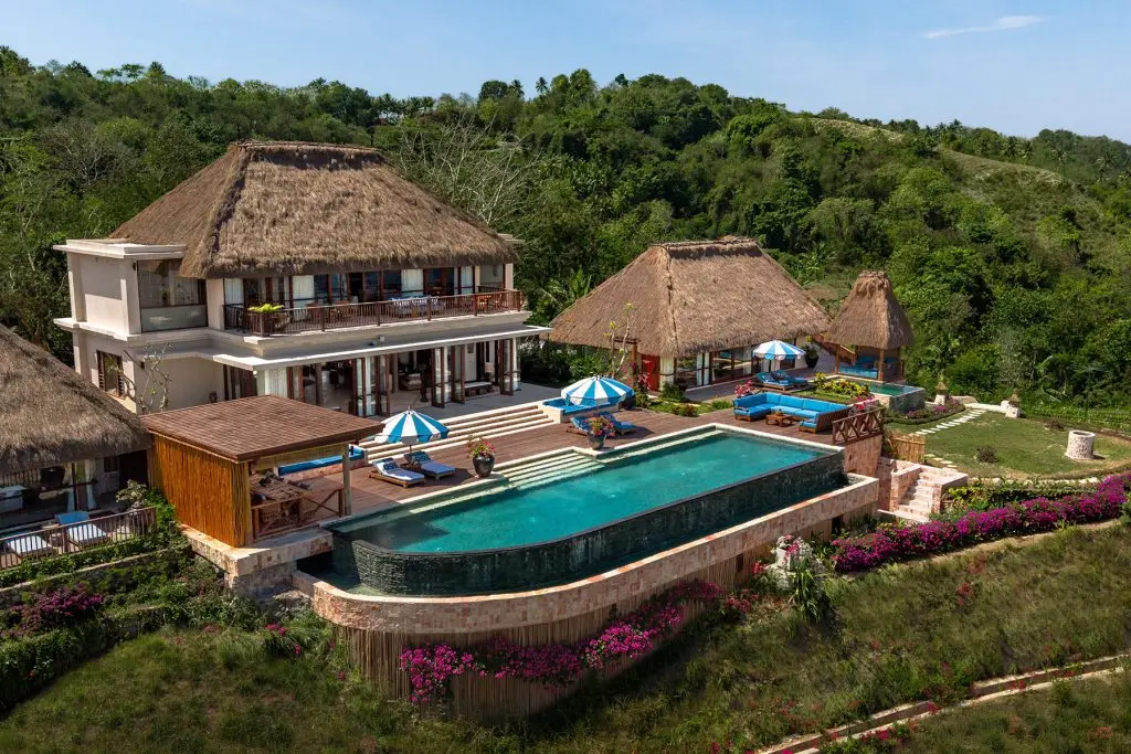 Raja Puncak Villa Nihi Sumba Aerial