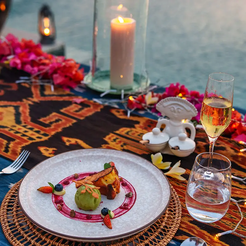 Christmas Dinner At Ombak Restaurant Nihi Sumba