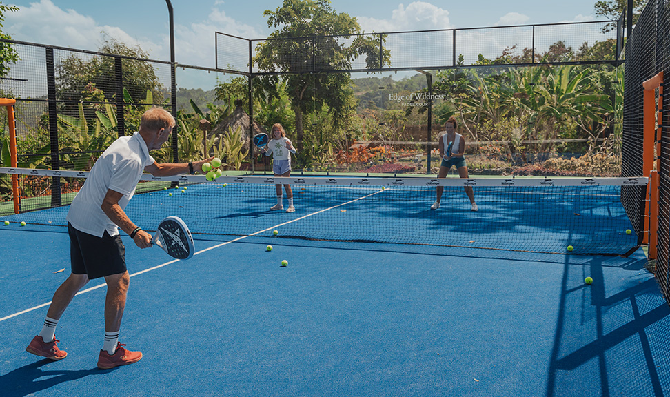 Padel Court in the Jungle NIHI Sumba